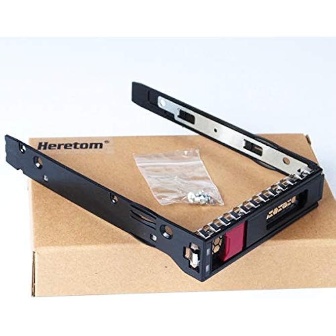 Heretom 3.5 INCH LFF SAS SATA HOT SWAP HARD DRIVE CADDY TRAY SLED FOR HP PROLIANT ML350 ML110 DL325 G10 GEN10 SERVER - Image 3