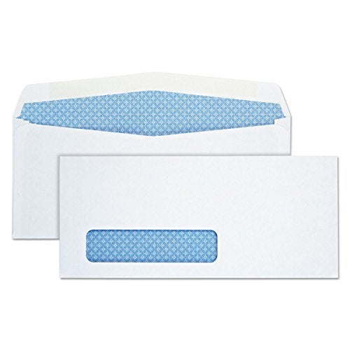 Quality Park, #10 Security Window Envelopes, Gummed, White, 500 per box (90130) - Image 4
