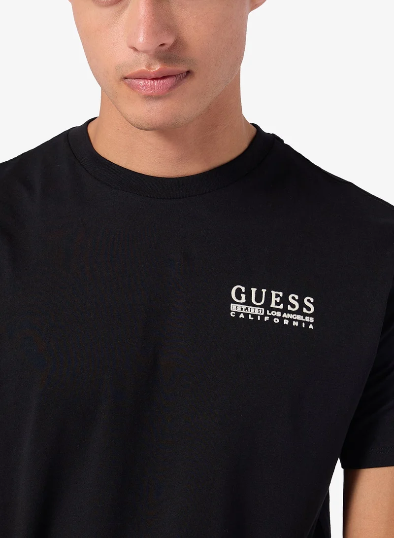 GUESS Short Sleeve Cali Logo Tee