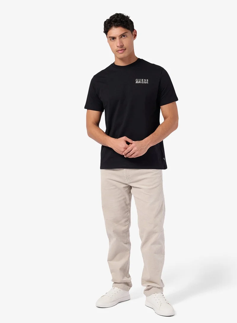 GUESS Short Sleeve Cali Logo Tee
