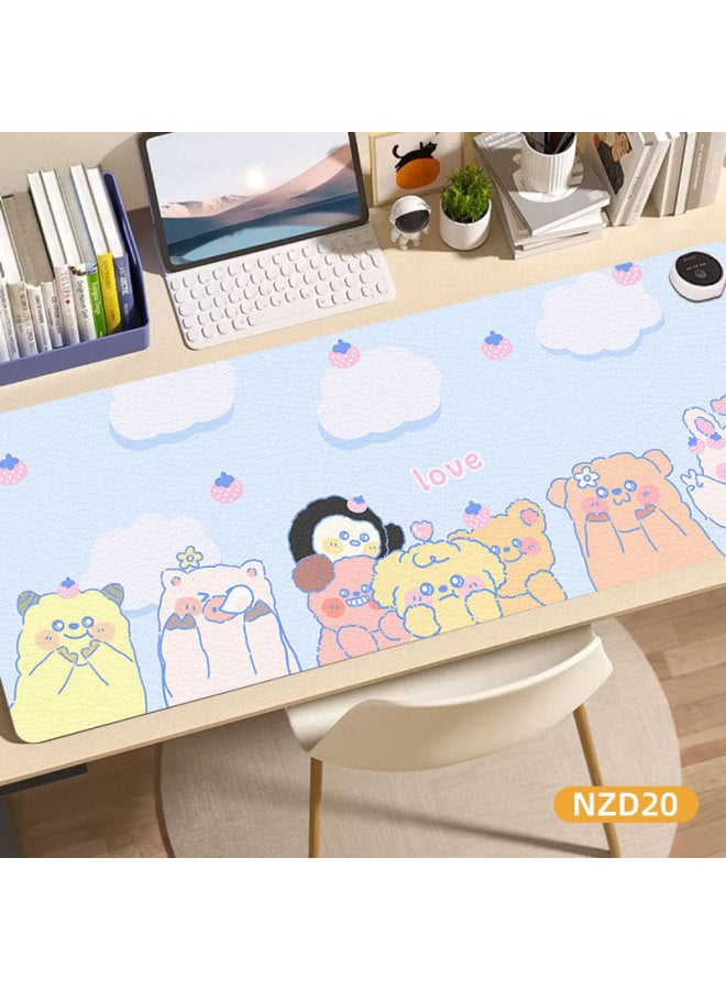 Heating Cartoon Cartoon Game Large Mouse Pad Table Mat E-sports Office Learning Advertising Source Direct Supply-Color:800*330MM-Pattern:9 Heat Pad  - Image 2