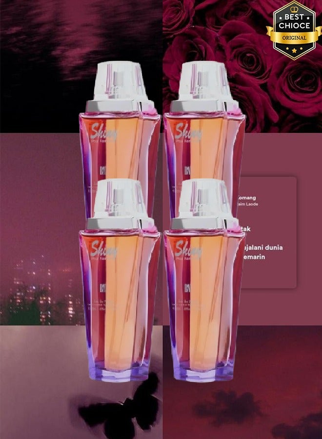 بي إن بارفوم 4 قطع عطر شايني للنساء 100 مل - Image 1