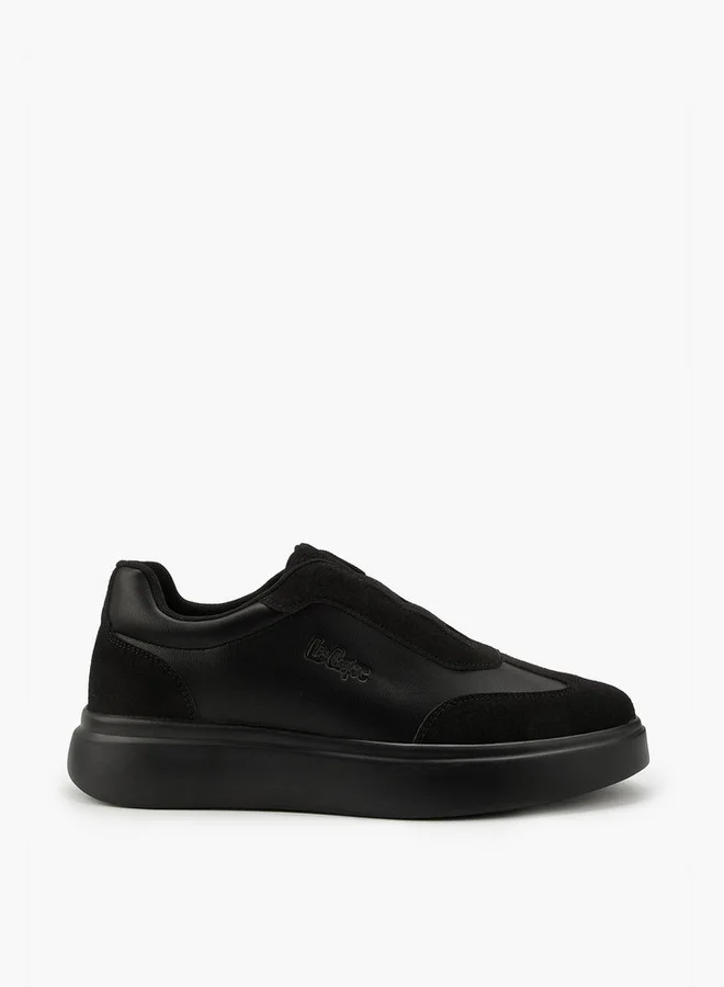 لي كوبر Men's Panelled Slip-On Loafers