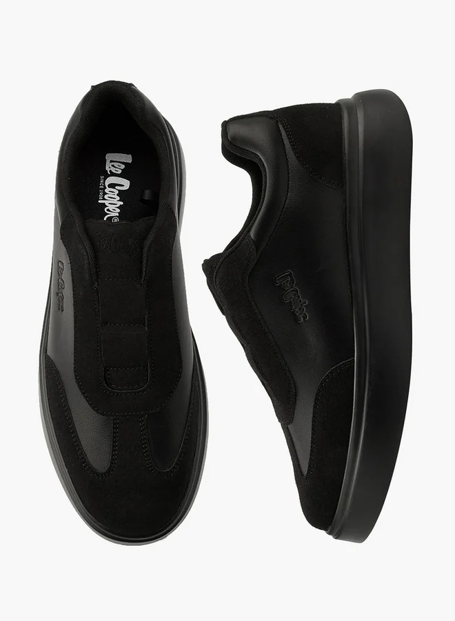 لي كوبر Men's Panelled Slip-On Loafers