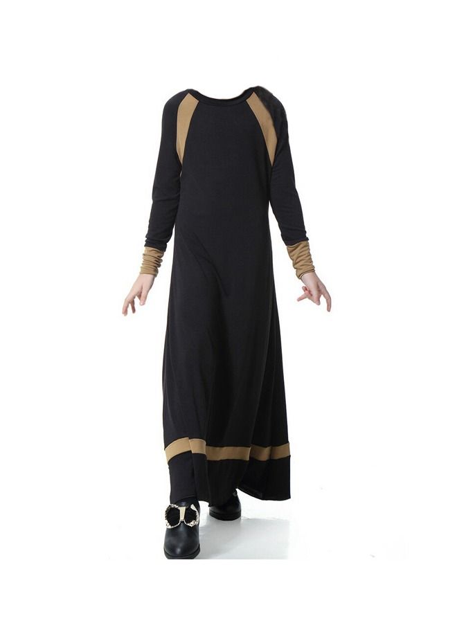 فستان كفتان عربي ماكسي طويل للفتيات - Image 5