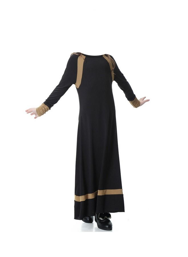 فستان كفتان عربي ماكسي طويل للفتيات - Image 3