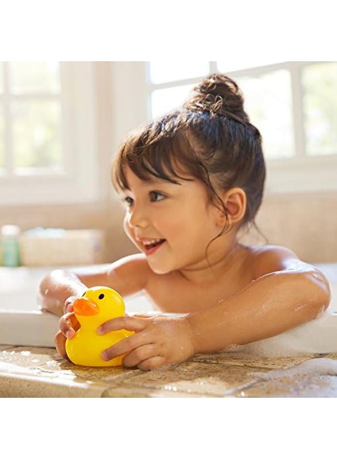 مونشكين ألعاب استحمام وايت هوت باث داكي للأطفال للجنسين باللون الأصفر - Image 3