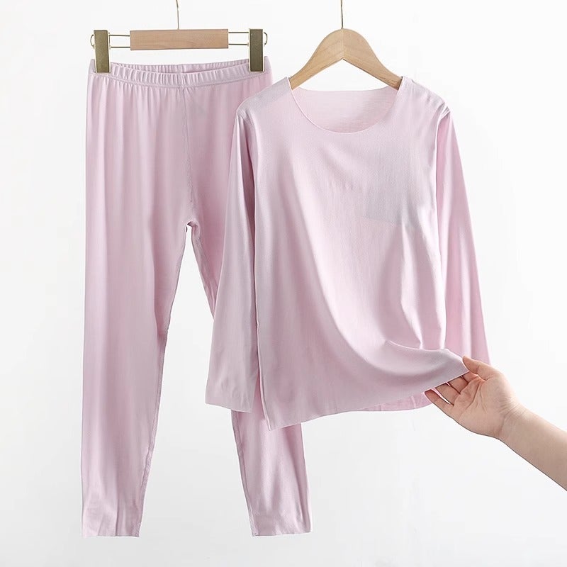 Children'S Modal Autumn Clothes And Pants Boys' Air-Conditioning Clothes Girls' Thin Underwear Suit Baby'S Home Clothes Middle And Big Children - Image 5