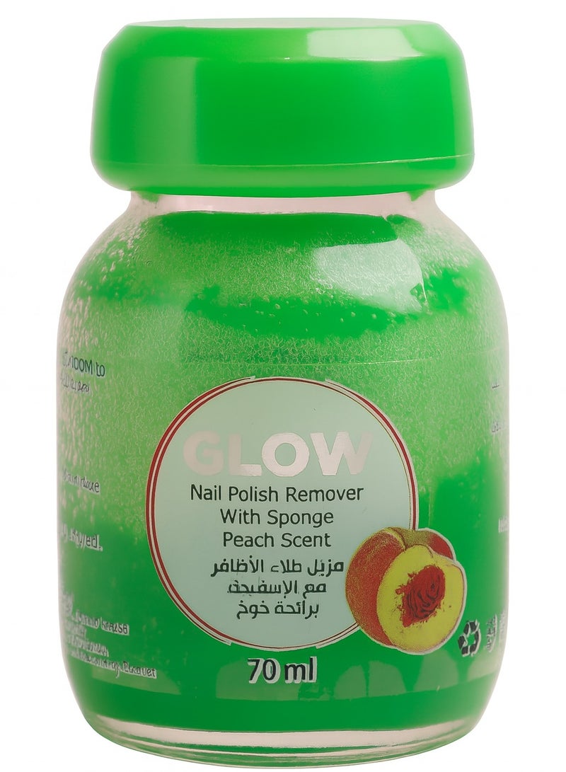 Glow Peach Nail Polish Remover 70ml