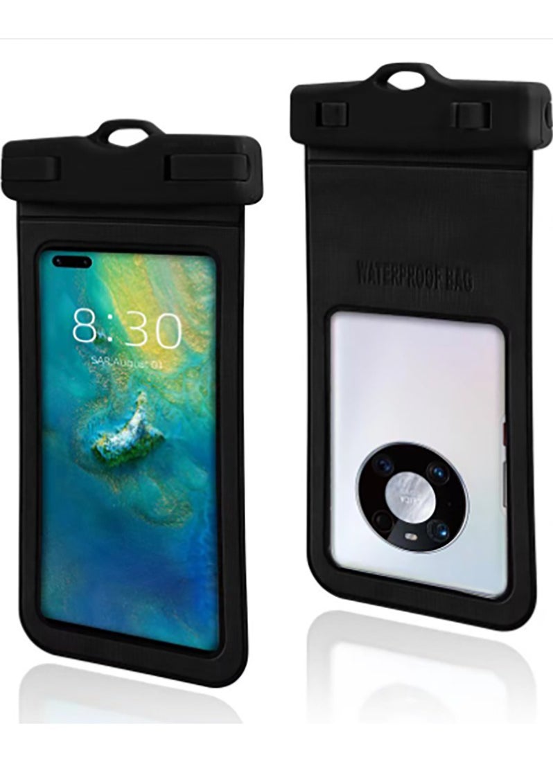 Bukela - Mobile Phone Waterproof Bag Can Touch Screen Swimming Waterproof Mobile Phone Cover for Takeaway Special Mobile Phone Sealed Bag Rider Waterproof Bag - Image 1
