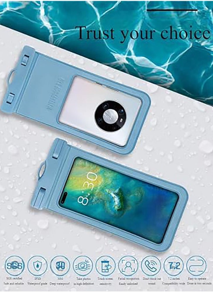 Bukela - Mobile Phone Waterproof Bag Can Touch Screen Swimming Waterproof Mobile Phone Cover for Takeaway Special Mobile Phone Sealed Bag Rider Waterproof Bag - Image 1