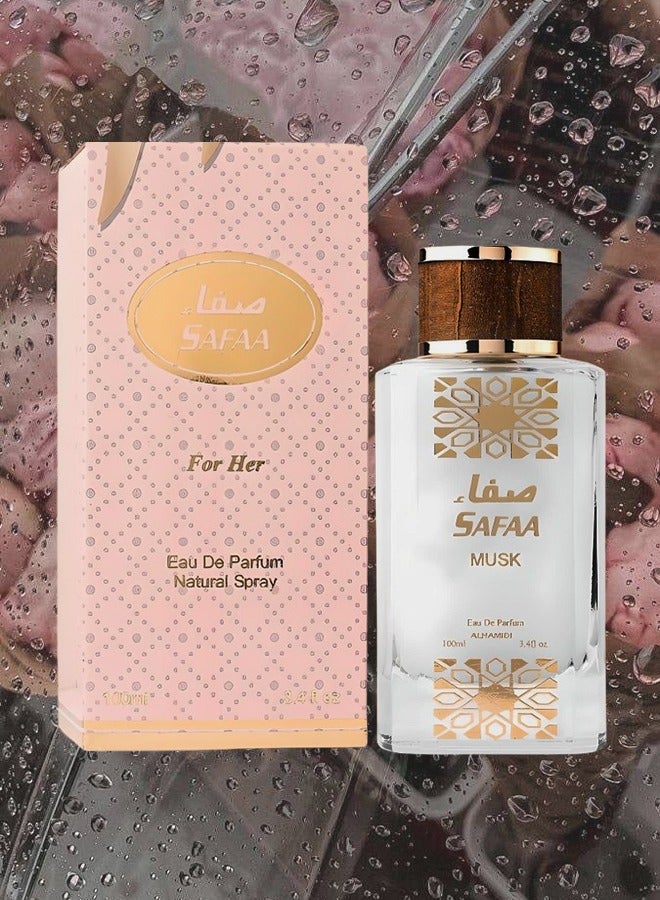 الحميدي 3 قطع عطر صفاء مسك للسيدات 100 مل - Image 2