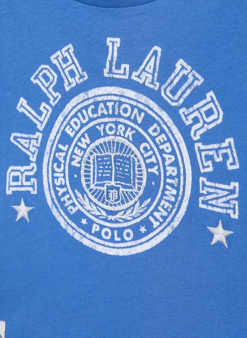 بولو رالف لورين تيشيرت مزين بطباعة جرافيك - Image 3