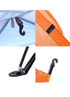 GO2CAMPS Automatic Camping Tent for 2 Persons (140 x 140 x 115 cm ), Instant Automatic Pop Up Dome Tent,Portable Lightweight Camping Tent for Family Backpacking Hunting, Hiking Outdoor Beach Tent and Picnic Tent-Multicolours  - Image 3