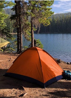 GO2CAMPS Automatic Camping Tent for 2 Persons (140 x 140 x 115 cm ), Instant Automatic Pop Up Dome Tent,Portable Lightweight Camping Tent for Family Backpacking Hunting, Hiking Outdoor Beach Tent and Picnic Tent-Multicolours  - Image 4