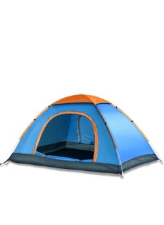 GO2CAMPS Automatic Camping Tent for 2 Persons (140 x 140 x 115 cm ), Instant Automatic Pop Up Dome Tent,Portable Lightweight Camping Tent for Family Backpacking Hunting, Hiking Outdoor Beach Tent and Picnic Tent-Multicolours  - Image 2