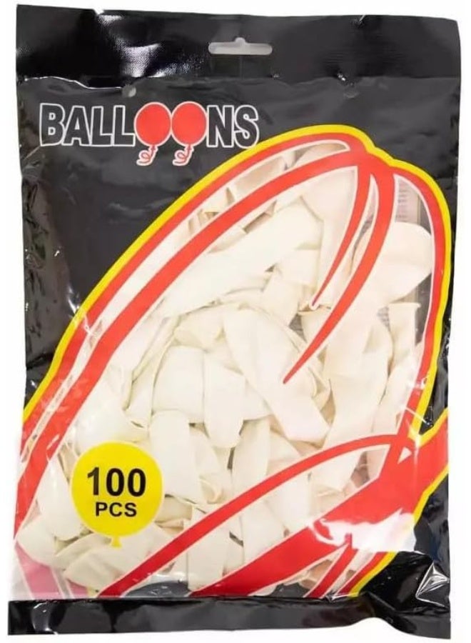 Balloons Decoration Wedding, Birthday Party, Party Occasion, 100pcs, White - Image 2
