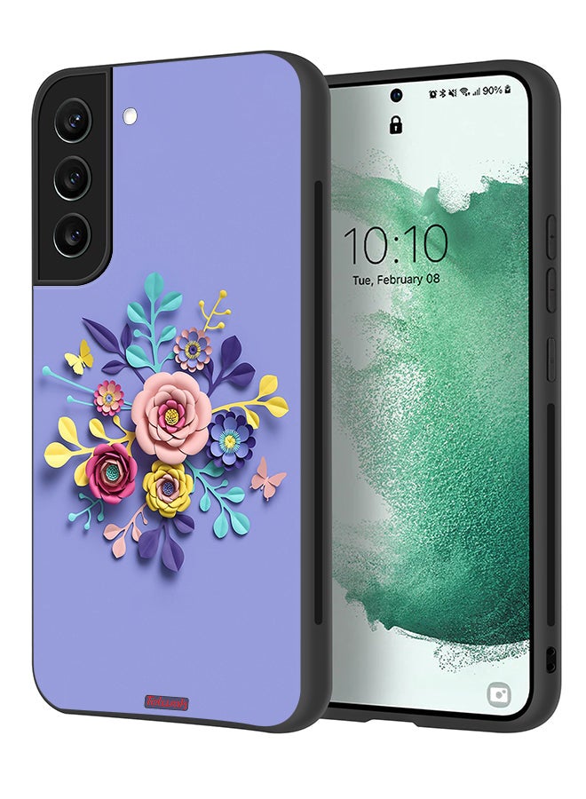 Tolwak Samsung Galaxy S21 FE 5G Protective Case Cover Flowers Art - Image 1