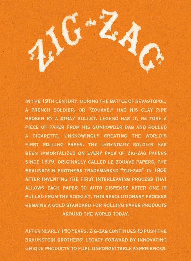 ZIG-ZAG Metal Rolling Tray, Large (13.4" x 10.8"), Classic Orange, Elegant Design with Sleek Finish and Smooth Rounded Corners - Image 5