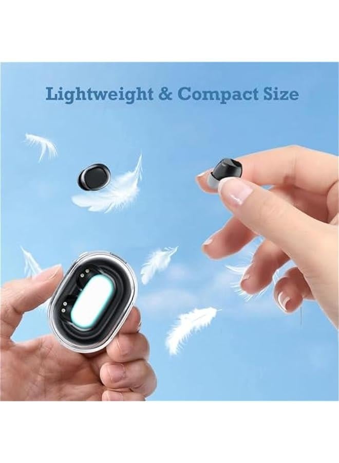 Mini Small Bluetooth Earbuds Invisible Wireless for Small Ear Canals Low Profile Smallest Sleep Micro Discreet Hidden Earbuds Small Ears Mini Invisible Small Ear Buds Headphones Audífonos Invisibles