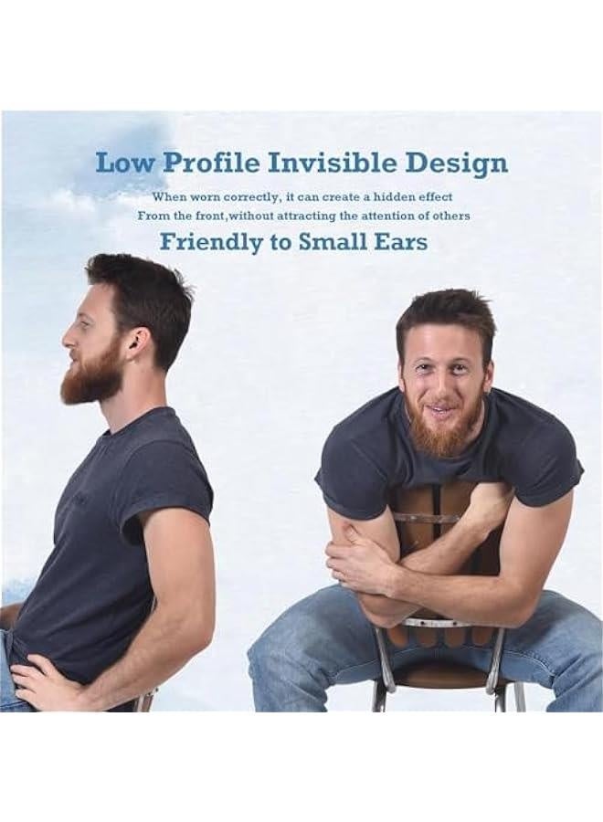 Mini Small Bluetooth Earbuds Invisible Wireless for Small Ear Canals Low Profile Smallest Sleep Micro Discreet Hidden Earbuds Small Ears Mini Invisible Small Ear Buds Headphones Audífonos Invisibles