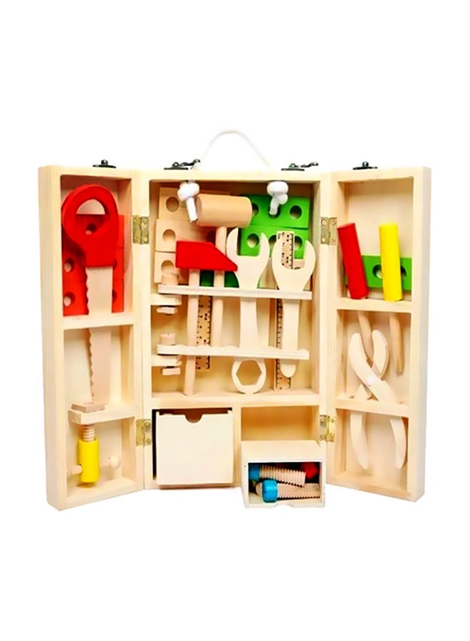 NIBEMINENT Wooden Kids Tool Box - Image 1