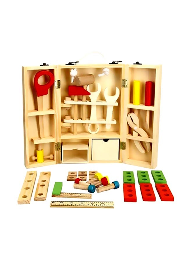 NIBEMINENT Wooden Kids Tool Box - Image 2