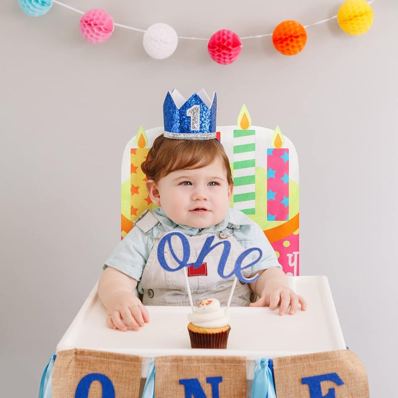 Tegeme Birthday Chair Cover 2 Pieces Kids Chair Cover Classroom Seat Decorations for Party Home School Office(Pink) - Image 5