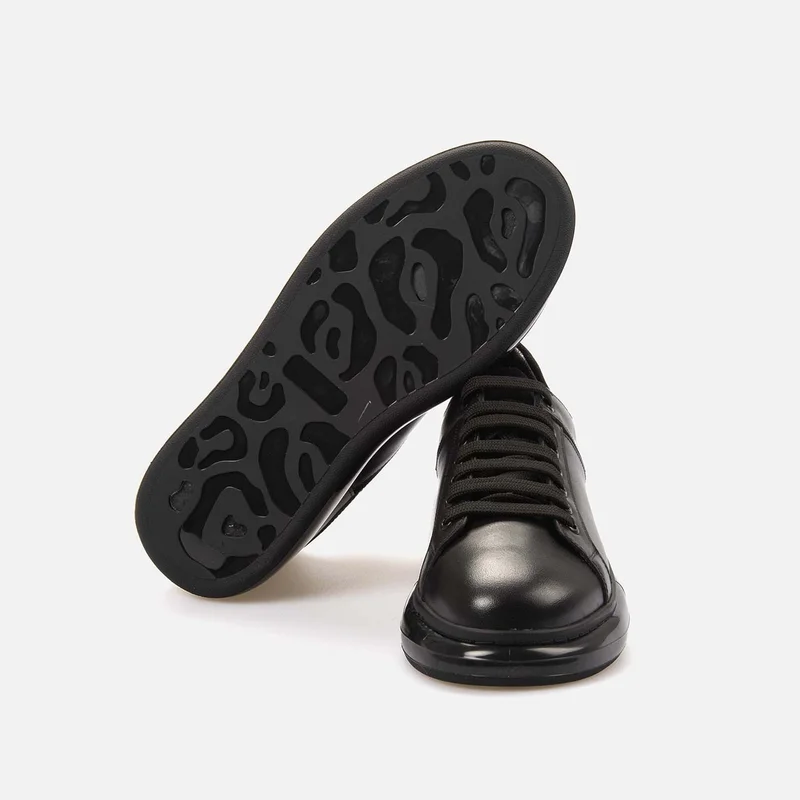 كيمال تانجا Leather Men's Black Sports & Sneakers C0610