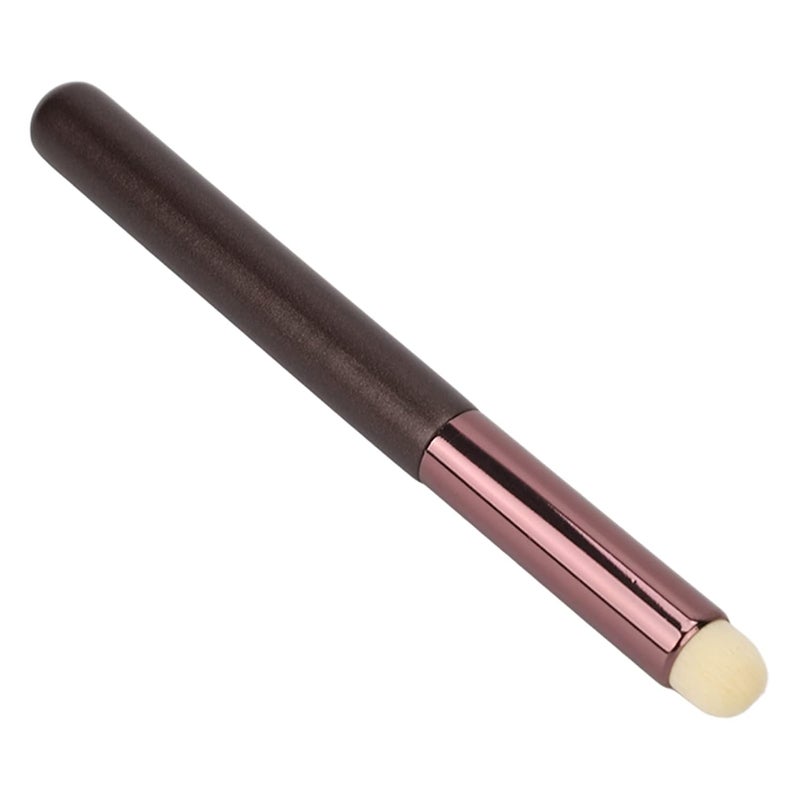 Round Head Lip Brush, Portable Synthetic Fiber Soft Lip Makeup Brush, Multipurpose Concealer Smudge Lip Brush for Women Girls Home Travel - Image 1