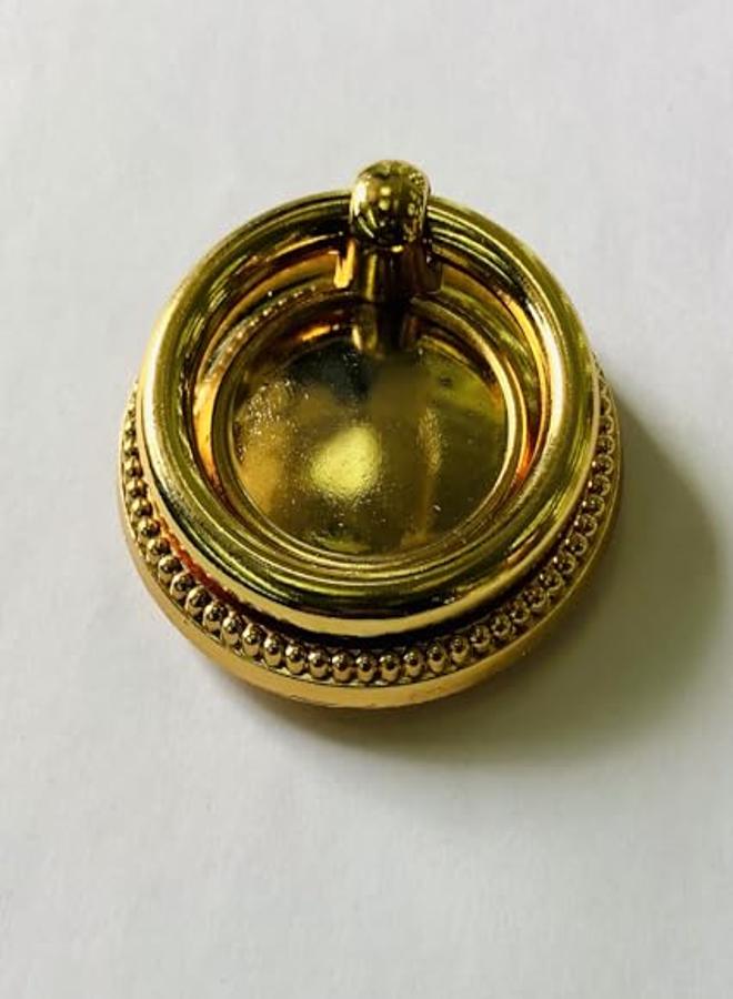 Gold Material Brass Italian Made Cupboard Handle Size 5.5 Cm - Image 1