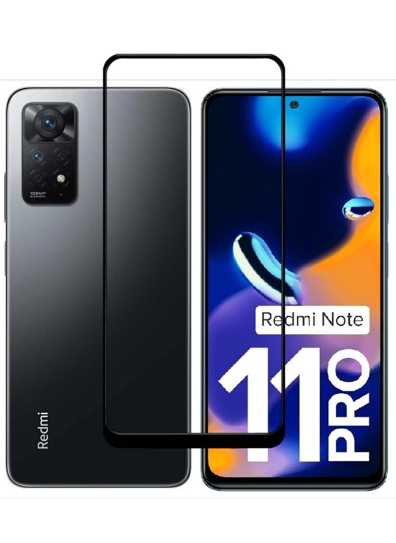 ACLIX Antistatic ESD Dustproof Premium Quality High Definition Tempered Glass Screen Protector Designed For Xiaomi Redmi Note 11 Pro - Image 1