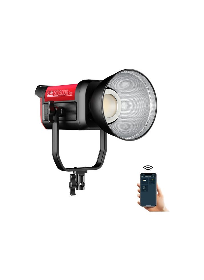GVM Great Video Maker GVM PRO SD300B BI COLOR VIDEO LED MONOLIGHT V MOUNT  - Image 1