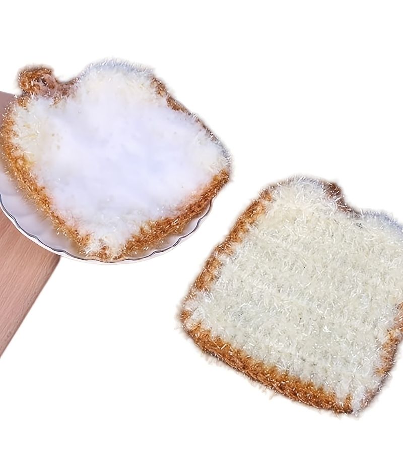 3pcs Acrylic Kitchen Towel Set Double Layer Soft Absorbent Degreasing Cloth - Image 4