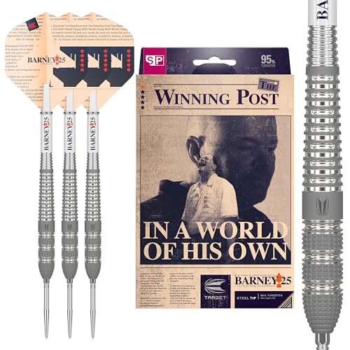 Target Darts Raymond Van Barneveld RVB 25 Year Edition 23G 95% Tungsten Swiss Point Steel Tip Darts Set - Image 1