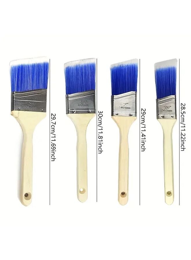 Professional Paint Brushes 1 5 Inch Heavy Duty Multi Purpose For Wall Trim Furniture - Image 5