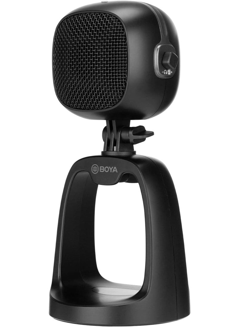 BOYA USB Computer Microphone for Live Streaming Gaming Condenser Podcast Asmr Mic for Studio Music Recording Video Voice Over for PC Windows Mac Laptop Desktop Phones YouTube by-CM6 - Image 1