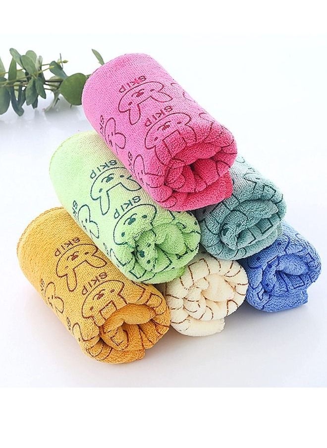 Generic - Microfiber kitchen towels set of 5 multicolor - Image 1