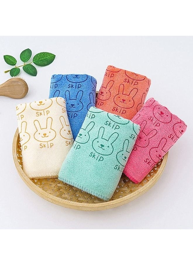 Generic - Microfiber kitchen towels set of 5 multicolor - Image 1