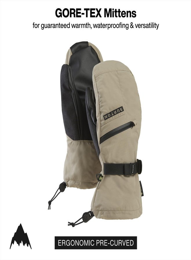 Burton Men's Gore-TEX Mittens, Summit Taupe, Small - Image 2