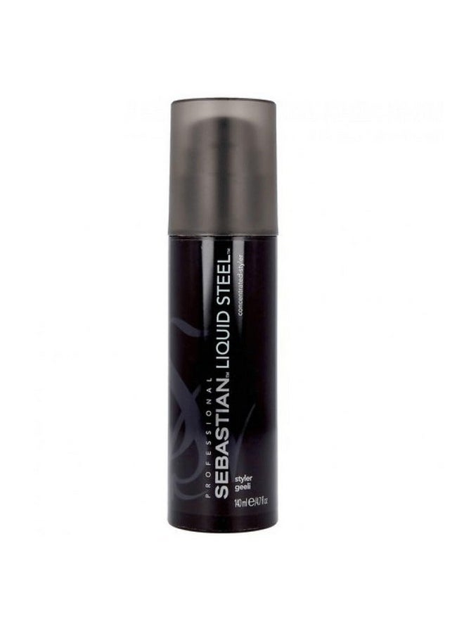 Sebastian - Sebastian Professional Liquid Steel Hair Styling Gel | 140 ml | Concentrated Ultra Strong Hold Hair Gel | Long-Lasting Liquid Hair Styler with Metallic Shine - Image 1