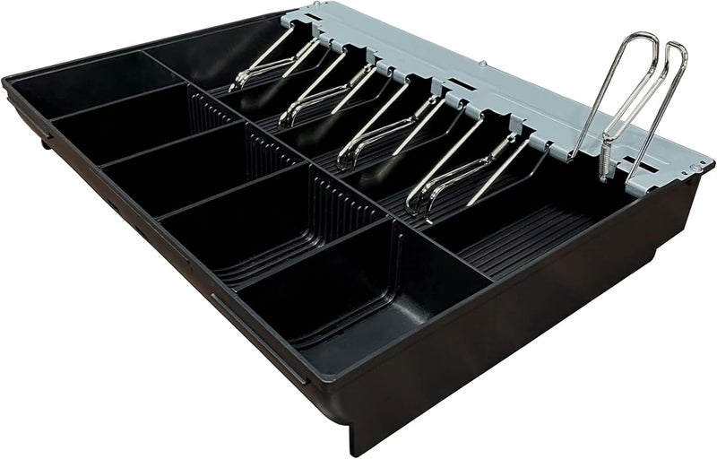 HK SYSTEMS SAM4S Cash Drawer Insert Money Tray Metal wire gripper 57, 5 Bills and 5 Coins, Compatible with Sam4s ER-5200, ER-5240, ER-5215, ER-900 Series, HK-7200 HK-7240, HK-7215 Series - Image 1