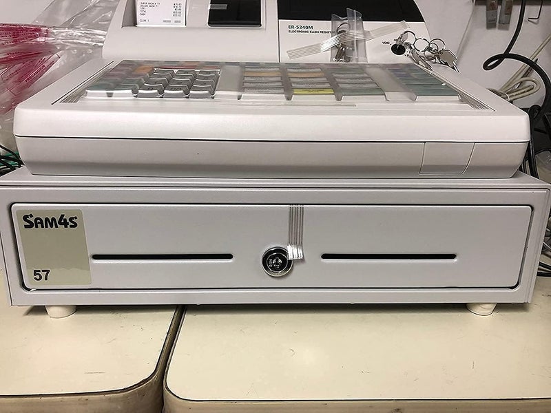 HK SYSTEMS SAM4S Cash Drawer Insert Money Tray Metal wire gripper 57, 5 Bills and 5 Coins, Compatible with Sam4s ER-5200, ER-5240, ER-5215, ER-900 Series, HK-7200 HK-7240, HK-7215 Series - Image 4