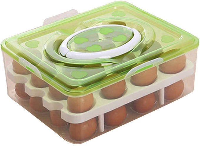 EGG HOLDER WITH LIDPLASTIC EGG TRAYEGGS STORAGE BOXCONTAINER FOR EGGSPLASTIC EGG CARRIERPORTABLE EGG CARRIERFOR HOUSEHOLD KITCHEN STORAGE PROTECTION ANTIDROP EGGS