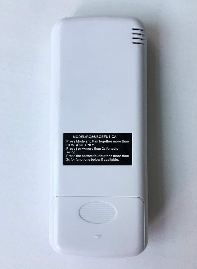 Air Conditioner Remote Control Compatible for Carrier RG56N/BGEF/RG56N/BGEFU1-CA /RG56/BGEFU1-CA/RG56/BGEF-CA /RG56/BGEF-CA/38MFQ009-3/40MFQ009-3/38MFQ012-3/40MFQ012-3 - Image 3