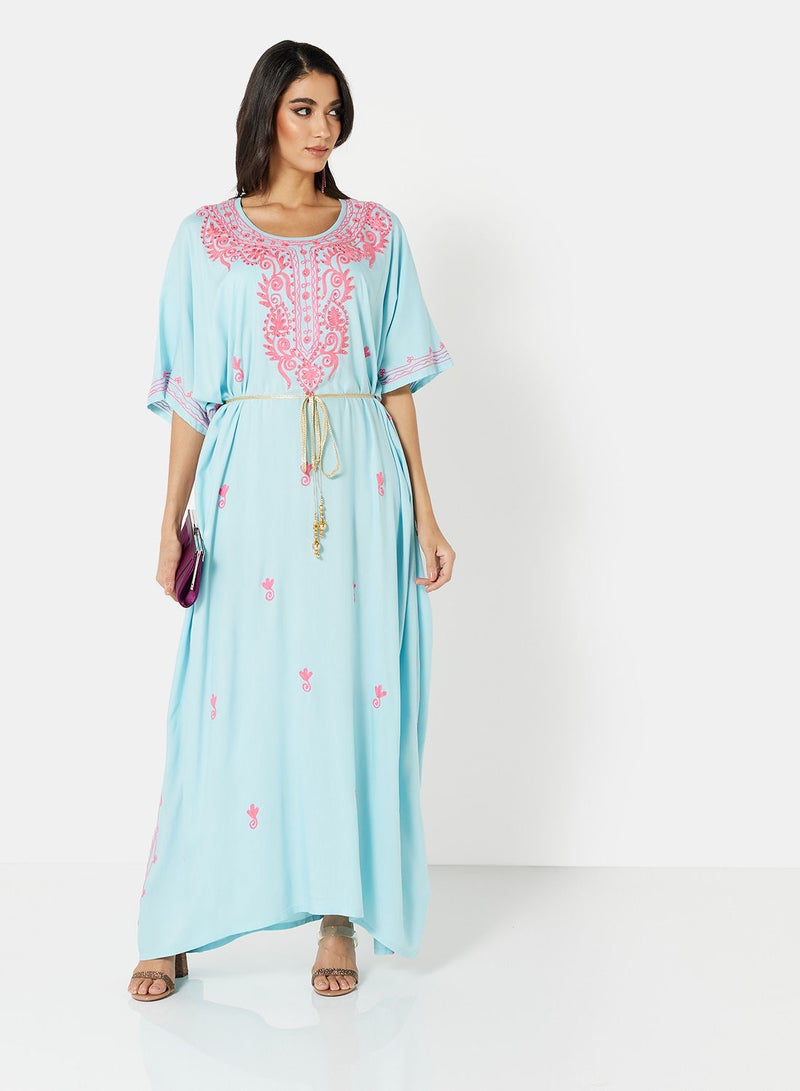 ARABIAN CLOSET EMBROIDERED KAFTAN - Image 5
