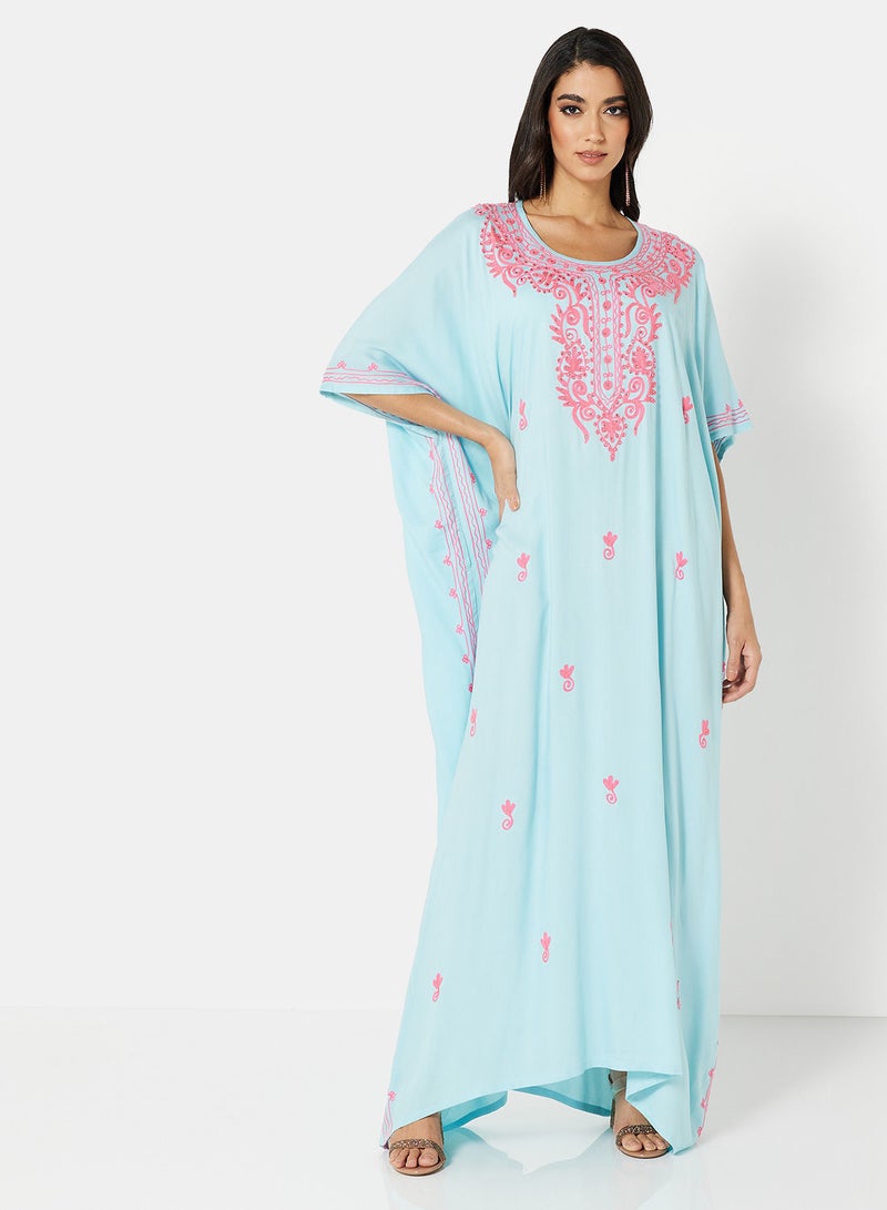 ARABIAN CLOSET EMBROIDERED KAFTAN - Image 4