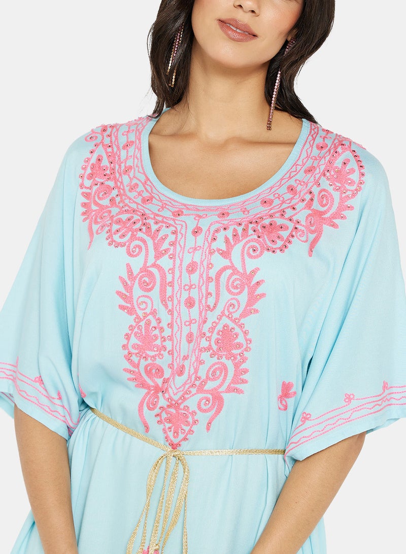 ARABIAN CLOSET EMBROIDERED KAFTAN - Image 3