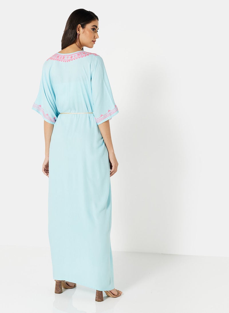 ARABIAN CLOSET EMBROIDERED KAFTAN - Image 2