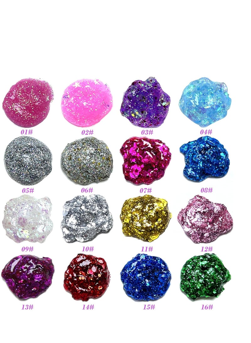 MARBLERS MARBLERS Twinkle Glitter [Silver] 1.5oz (42g) | Fine | Non-Toxic, Vegan, Cruelty-Free | Face, Body, Eyeshadow, Hair, Festival, Party Makeup | Nail Art, Polish | Resin, Tumbler, Slime, Craft  - Image 4